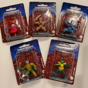 MOTO mini figures. Set of 5.